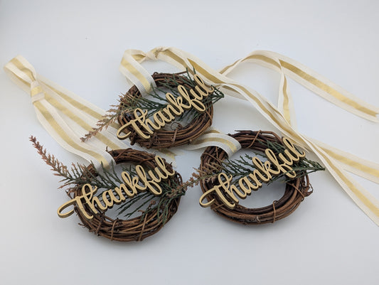 Mountain Designs - Thankful Mini Wreath