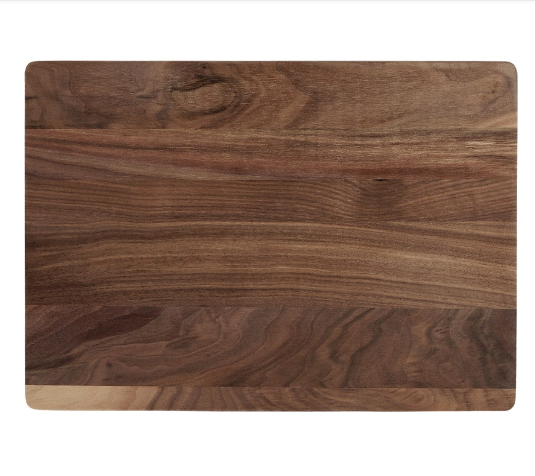 Custom Mountain Monogram Cutting Board - Walnut Wood