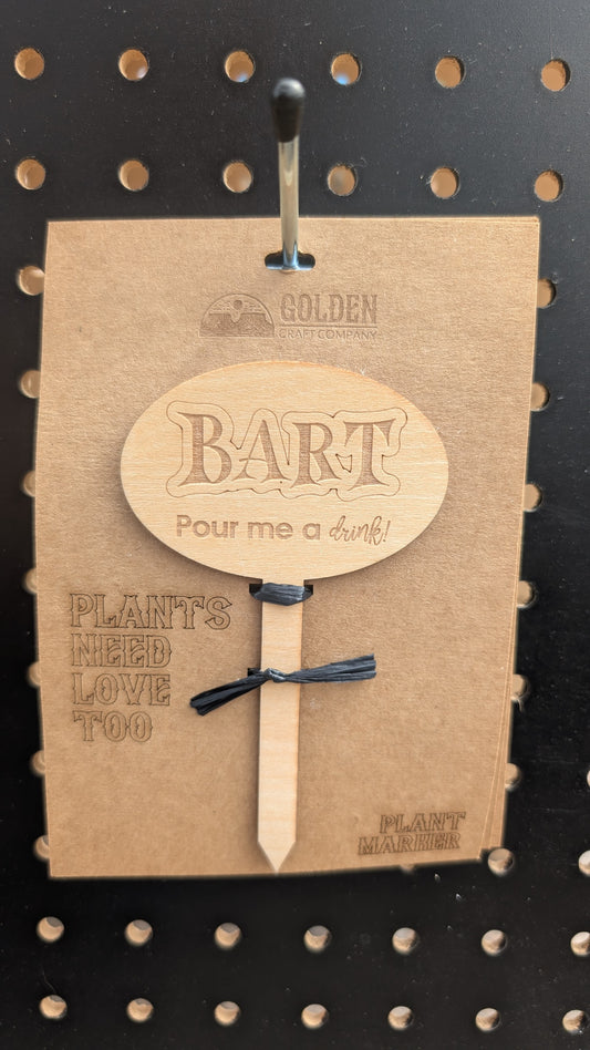 Dirt Talkers Plant Stakes