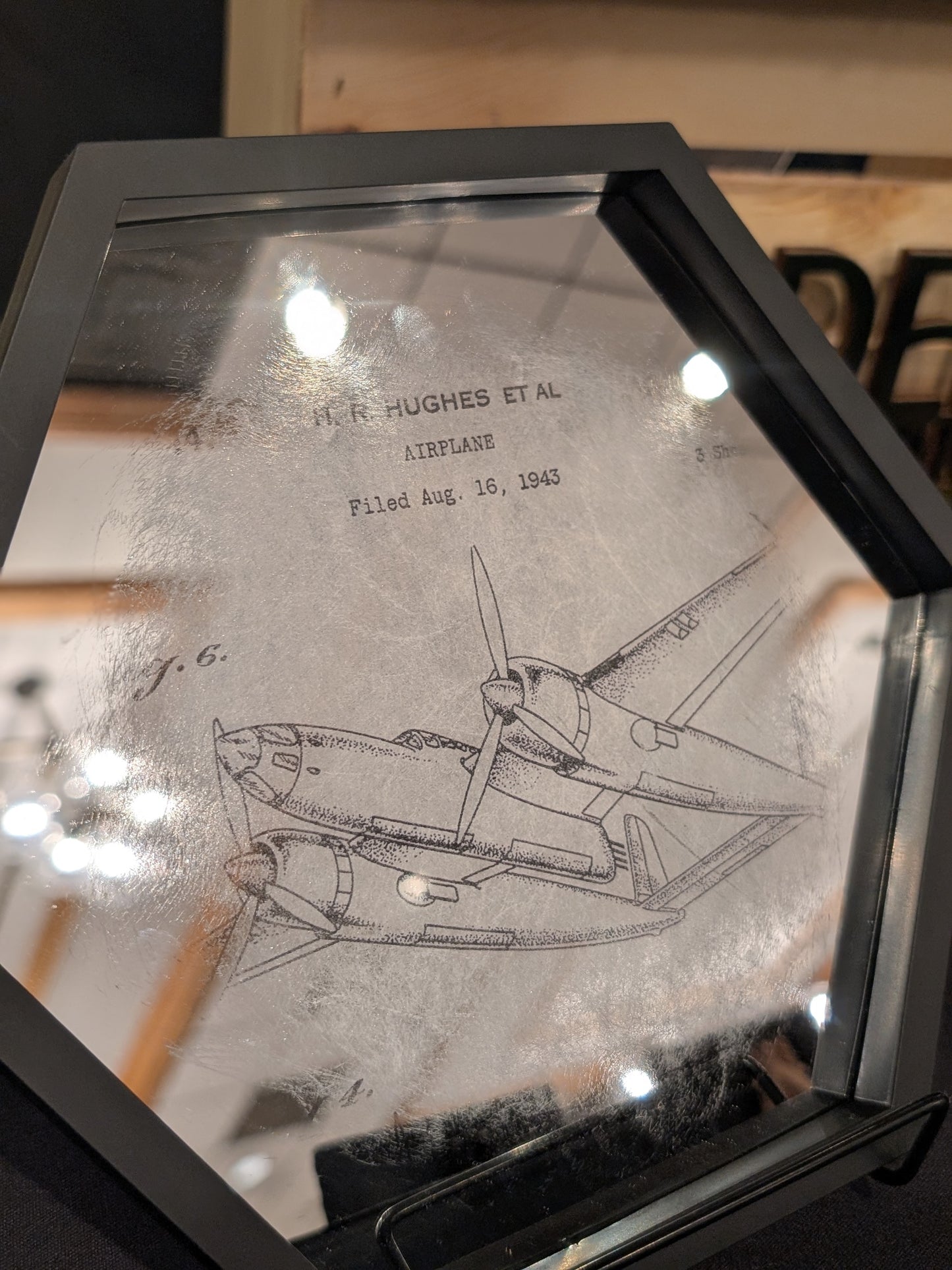 Aviation Patent Mirror