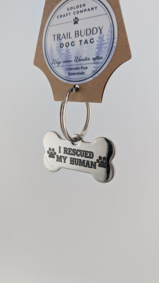 Trail Buddy Dog Tag