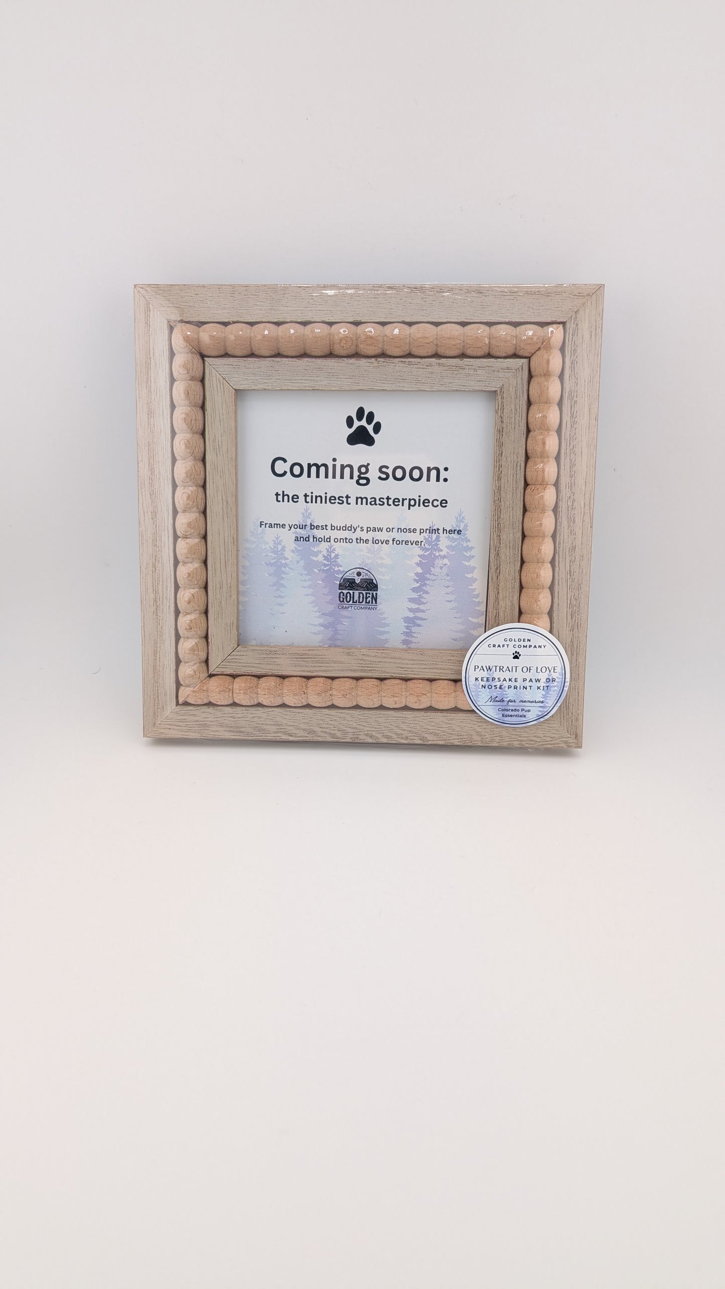 Pawtrait of Love – Keepsake Paw or Nose Print Kit
