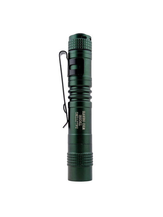 America Proud Designs — Mini Green Flashlight