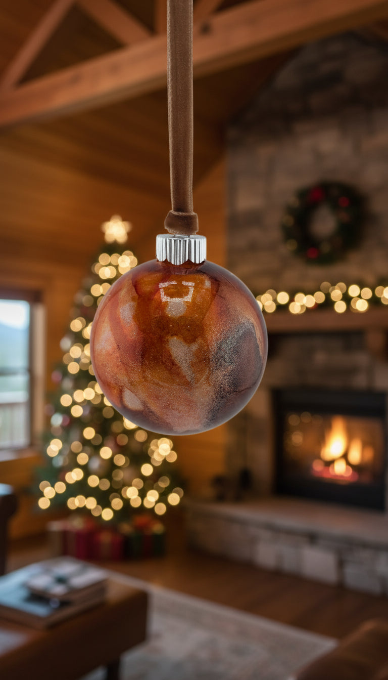 Golden Glow Ornament
