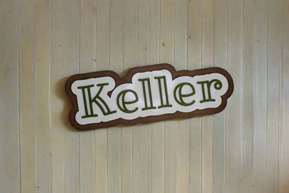 Summit Ridge Custom Name Sign