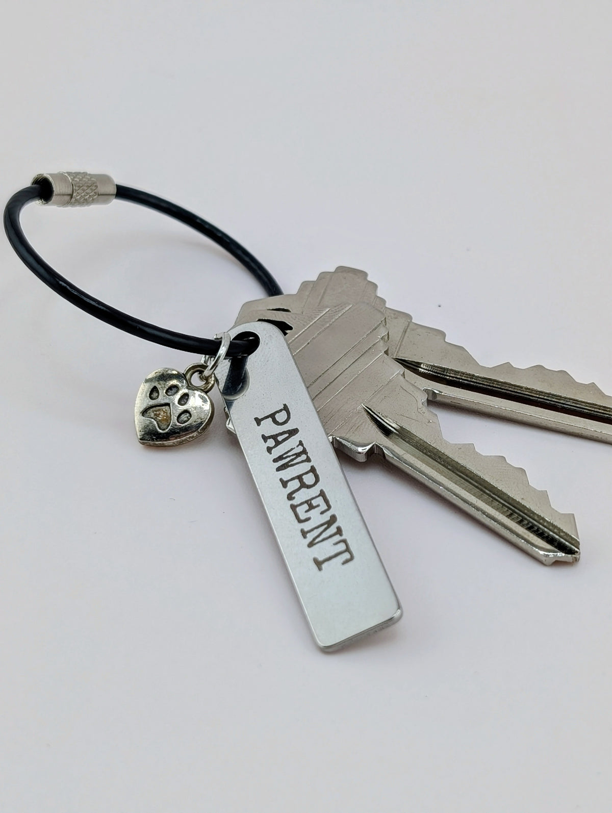 Colorado Pup Designs — Paw Print Keyring