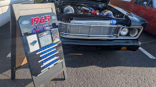 Custom Designs — Acrylic Car Show Sign