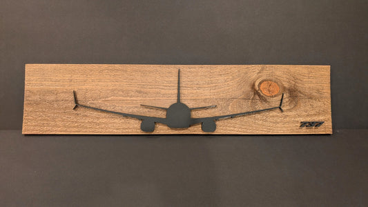 Final Approach – Aircraft Silhouette Wall Sign