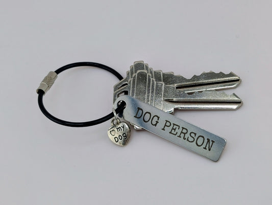 Colorado Pup Designs — Paw Print Keyring
