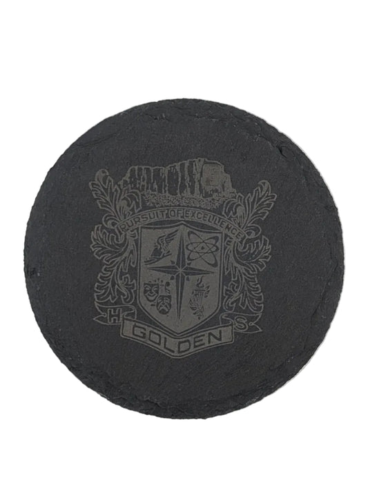 Golden Designs — Slate Coasters