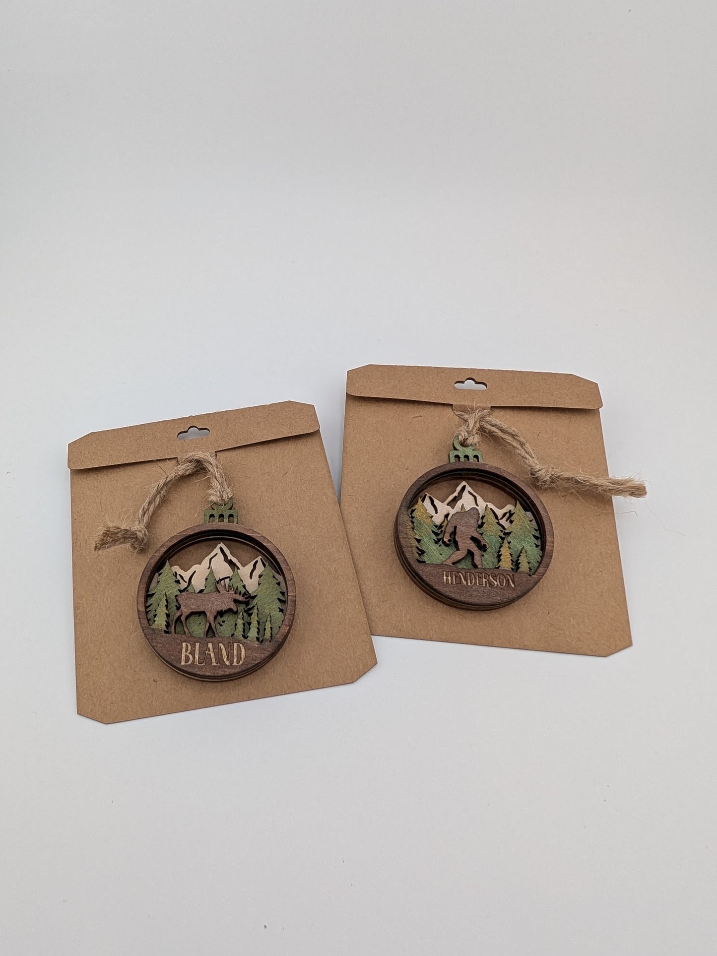 Mountain Wildlife Ornament