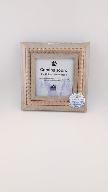 Pawtrait of Love – Keepsake Paw or Nose Print Kit
