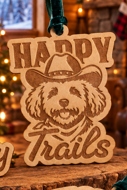 Howdy Cowboy Designs — Dog Ornaments