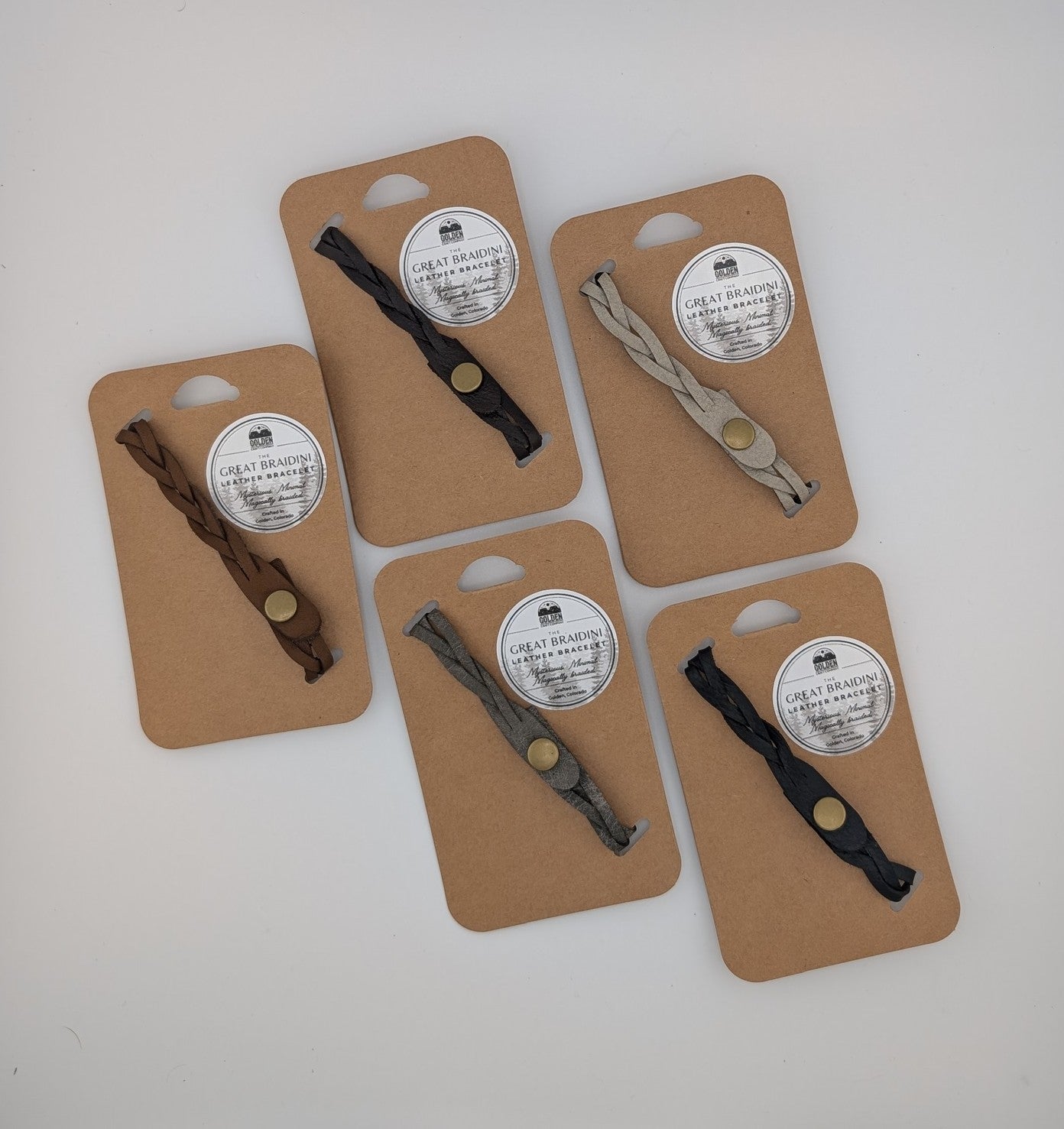 The Great Braidini Leather Bracelet