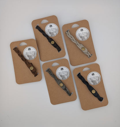 The Great Braidini Leather Bracelet