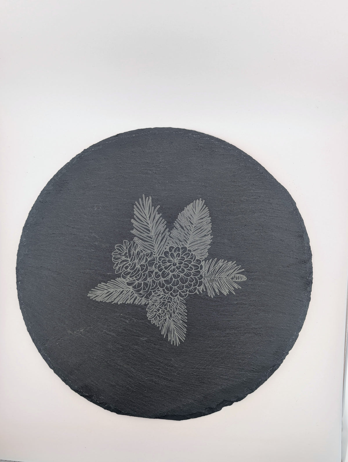 Pine Designs — Round Slate Coasters