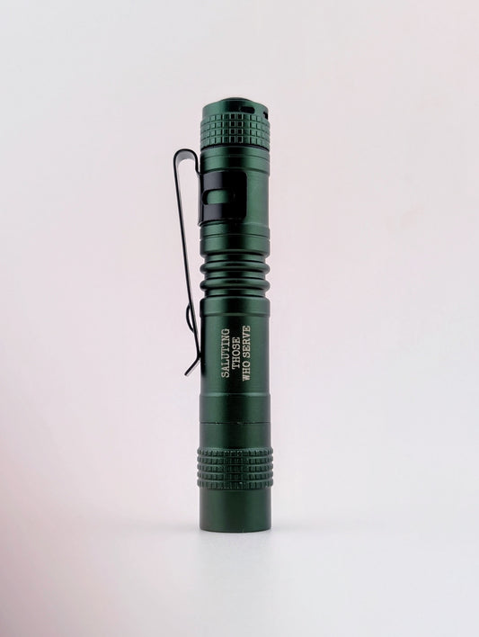 America Proud Designs — Mini Green Flashlight